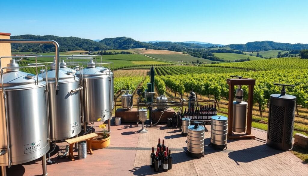equipment loans for wineries