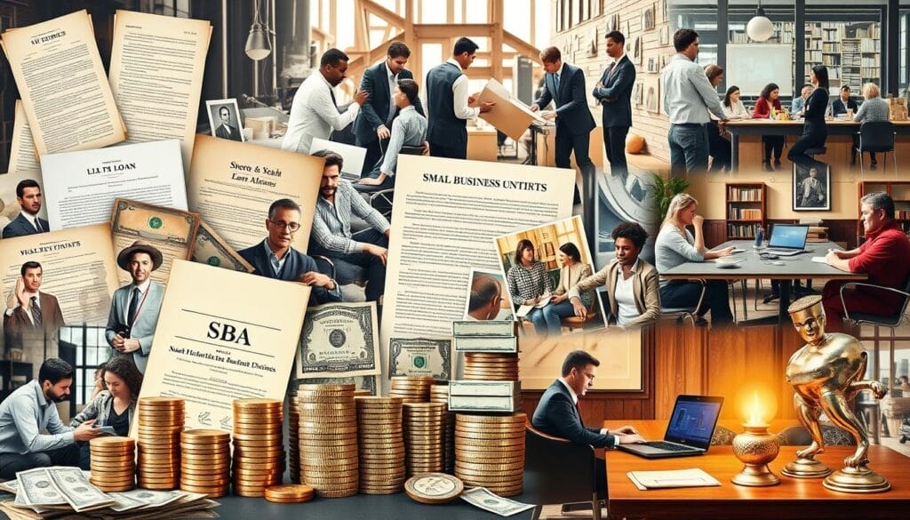 meeting sba loan business history