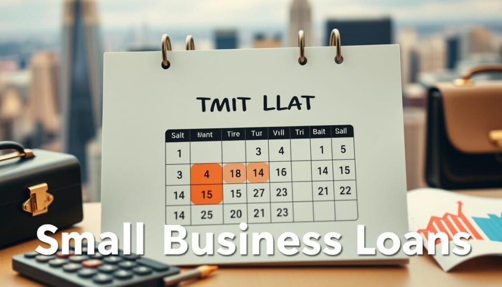 sba loan start date requirement