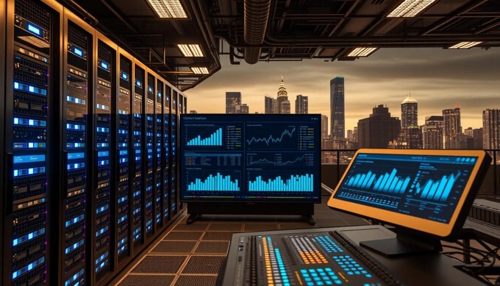high-volume transaction processing with real-time reporting