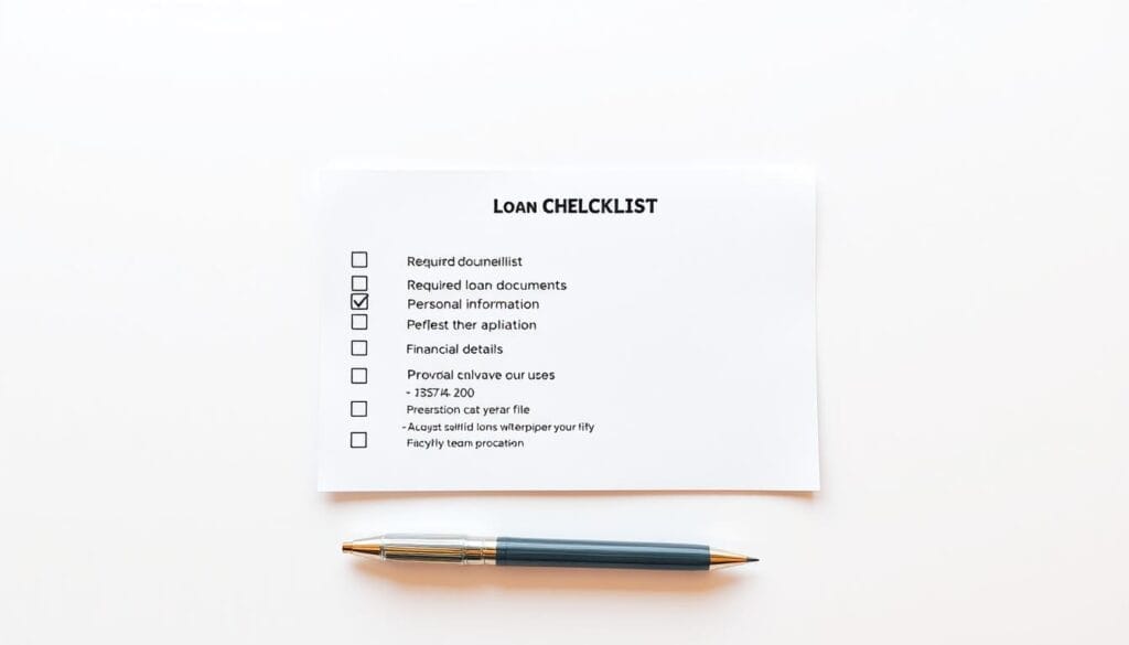 personal loan application requirements checklist