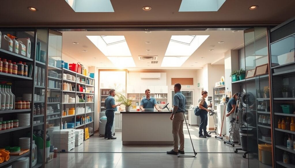 working capital for cleaning services